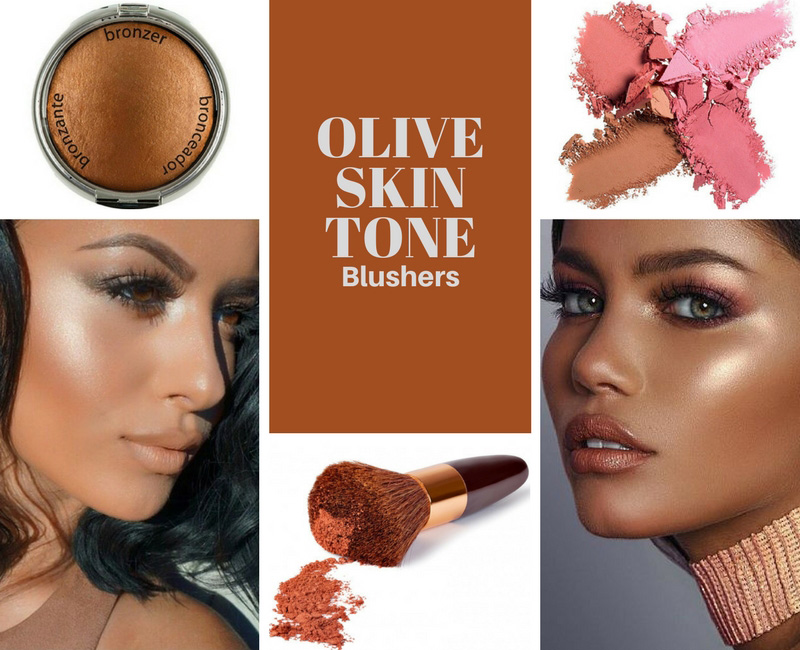 blush for olive skin